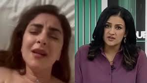 Pakistani anchor Mona Alam sets leakes the record straight over her viral explicit, mona alam hum news viral video